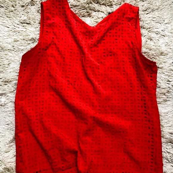 Open back red top - Picture 1 of 1